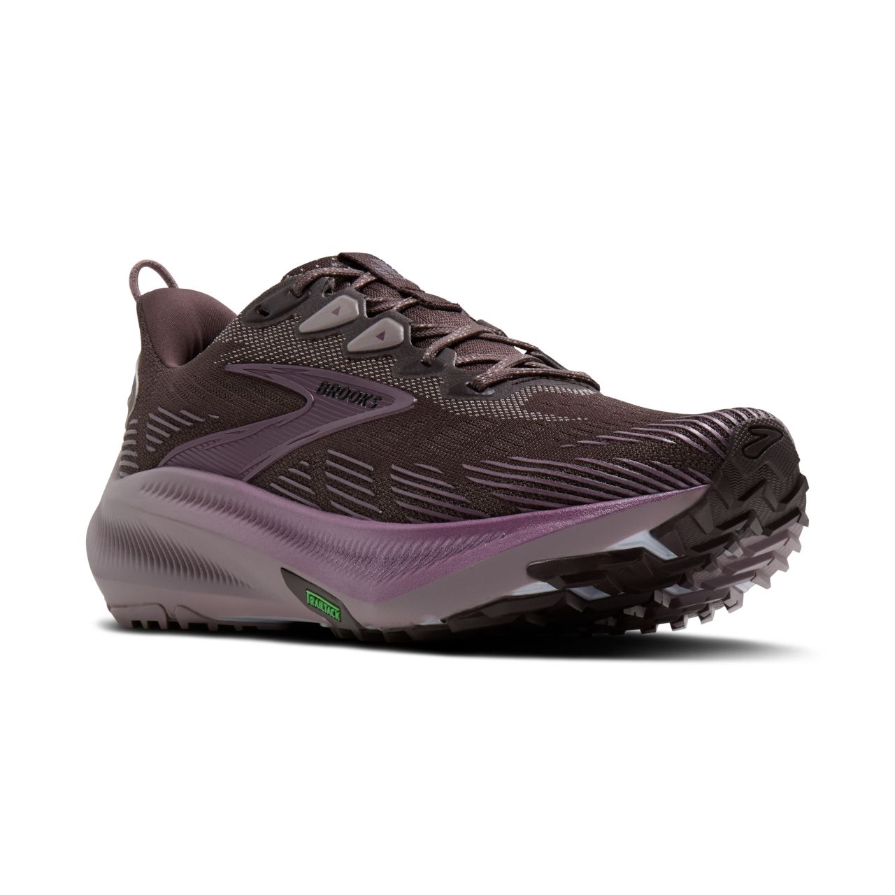 BROOKS GHOST TRAIL RAISIN, PURPLE ET METALLIC  Chaussures de gravel