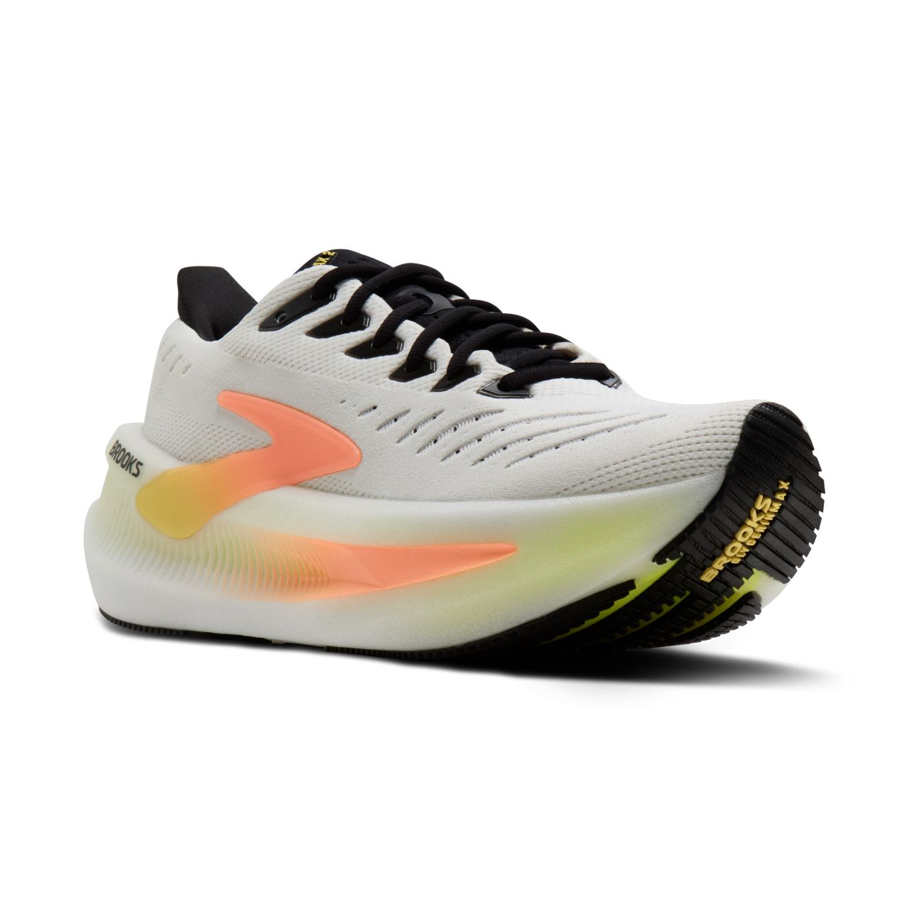 BROOKS GLYCERIN MAX 2 WHITE, CYBER YELLOW ET NIGHTLIFE Chaussures de running