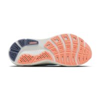 BROOKS GHOST 18 STAR WHITE, CYBER PEACH ET GREY Chaussures de running pas cher