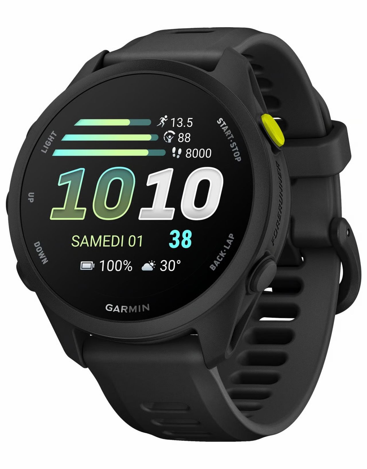 GARMIN FORERUNNER 70 BLACK Montre Cardio GPS