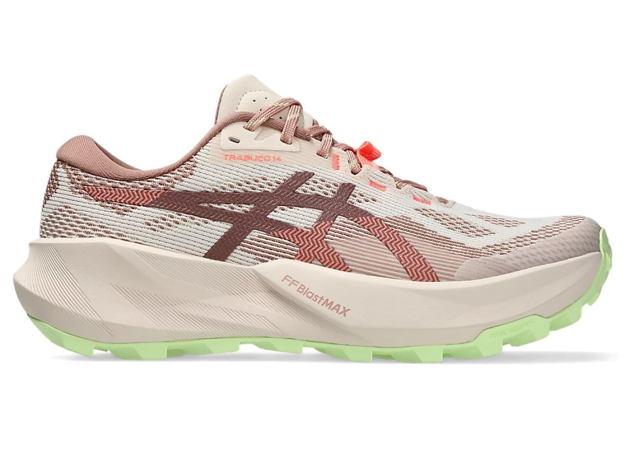 ASICS GEL TRABUCO 14 ROSE DUST ET UMEBOSHI  Chaussures de trail
