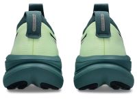 ASICS GEL NIMBUS 28 ILLUMINATE YELLOW ET FOGGY TEAL Chaussure running asics pas cher