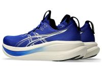 ASICS GEL NIMBUS 28 PRUSSIAN BLUE ET CREAM Chaussure running asics pas cher