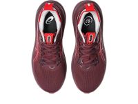 ASICS GEL NIMBUS 28 BENIIMO PURPLE ET SPEED RED Chaussure running asics pas cher