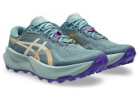 ASICS GEL TRABUCO 14 FOGGY TEAL ET RADIANT AMETHYST  Chaussures de trail pas cher