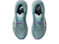 ASICS GEL TRABUCO 14 FOGGY TEAL ET RADIANT AMETHYST  Chaussures de trail pas cher