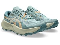 ASICS GEL TRABUCO 14 OCEAN HAZE ET FOGGY TEAL Chaussures de trail pas cher