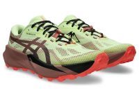 ASICS TRABUCO 14 ILLUMINATE YELLOW ET UMEBOSHI Chaussures de trail pas cher