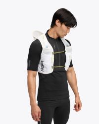 HOKA GILET DE TRAIL 10 LITRES WHITE Sac à dos trail pas cher