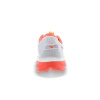 MIZUNO WAVE RIDER 30 WHITE, FLAMINGO CORAL ET LIME PULP  Chaussures de running pas cher