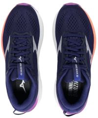 MIZUNO WAVE RIDER 30 RHODONITE, WHITE ET FIRECRACKER Chaussures de running pas cher