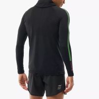 COMPRESSPORT 3D THERMO SEAMLESS HOODIE ZIP UTMB BLACK Sweat zippé pas cher