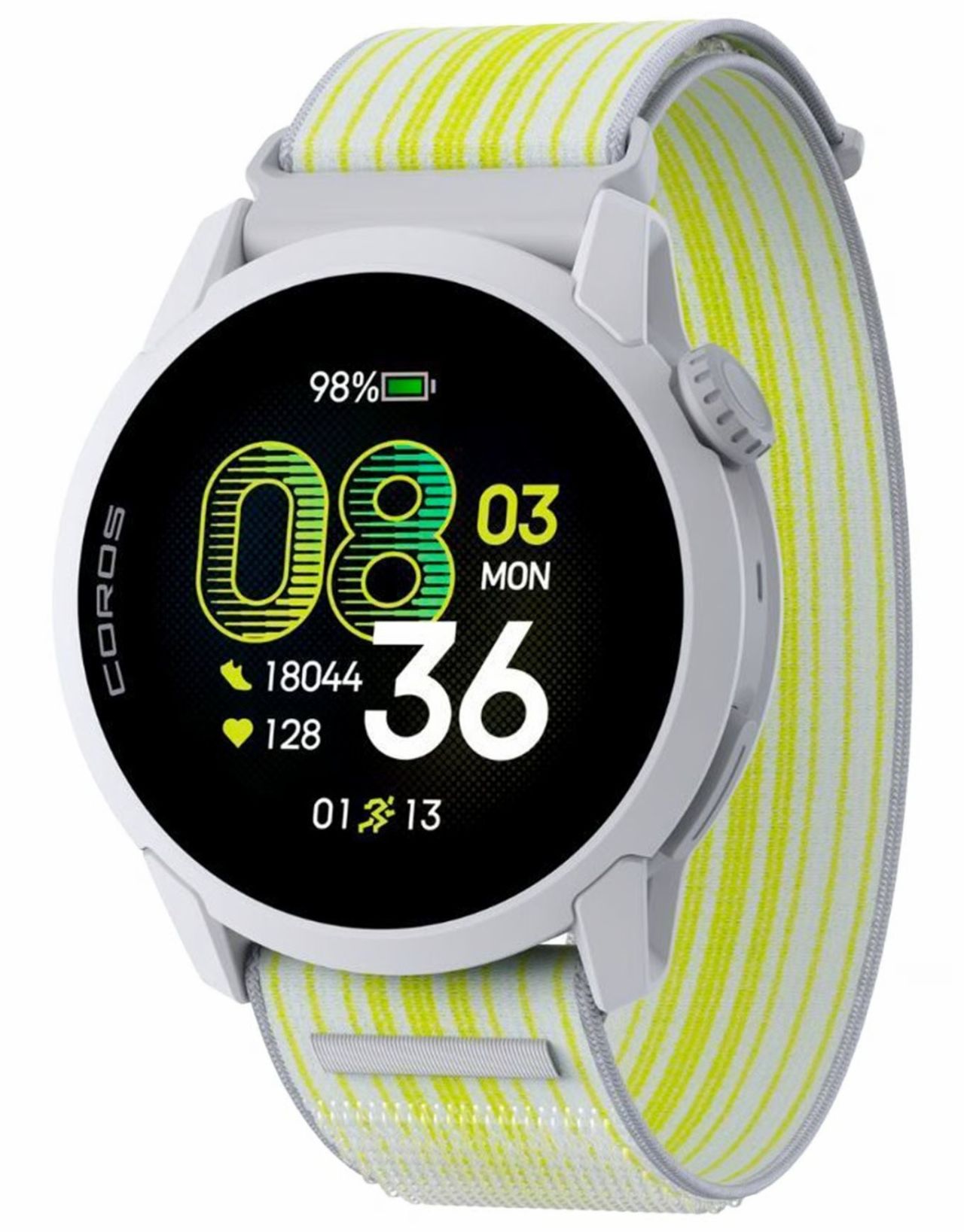 COROS WATCH PACE 4 NYLON WHITE Montre cardio GPS