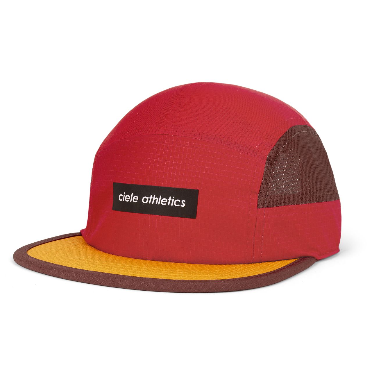 CIELE GOCAP FIELD ICONIC BAR RED ET ANDORRA Casquette running
