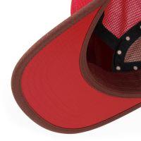 CIELE GOCAP FIELD ICONIC BAR RED ET ANDORRA Casquette running pas cher