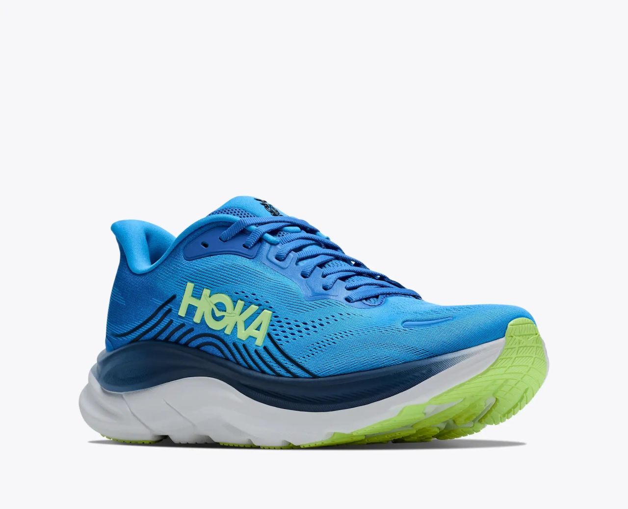 HOKA CLIFTON 11 VIRTUAL BLUE ET SOFT COBALT Chaussures de running