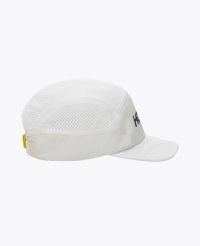 HOKA U TRAIL RUN HAT NEON WHITE Casquette running pas cher