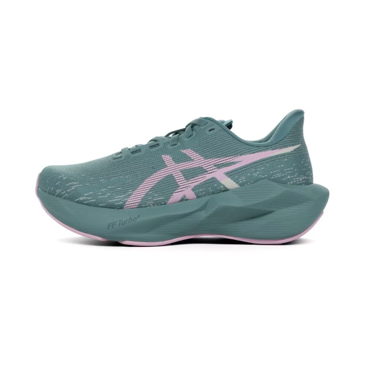 ASICS NOVABLAST 6 FOGGY TEAL ET HAZY LILAC Chaussures Running