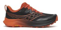 SAUCONY PEREGRINE 16 BLACK ET RUST  Chaussures de trail saucony