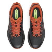 SAUCONY PEREGRINE 16 BLACK ET RUST  Chaussures de trail saucony pas cher