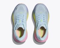 HOKA BONDI 9 GLIMMERING BLUE ET OVERCAST Chaussures de running pas cher