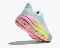 HOKA BONDI 9 GLIMMERING BLUE ET OVERCAST Chaussures de running pas cher