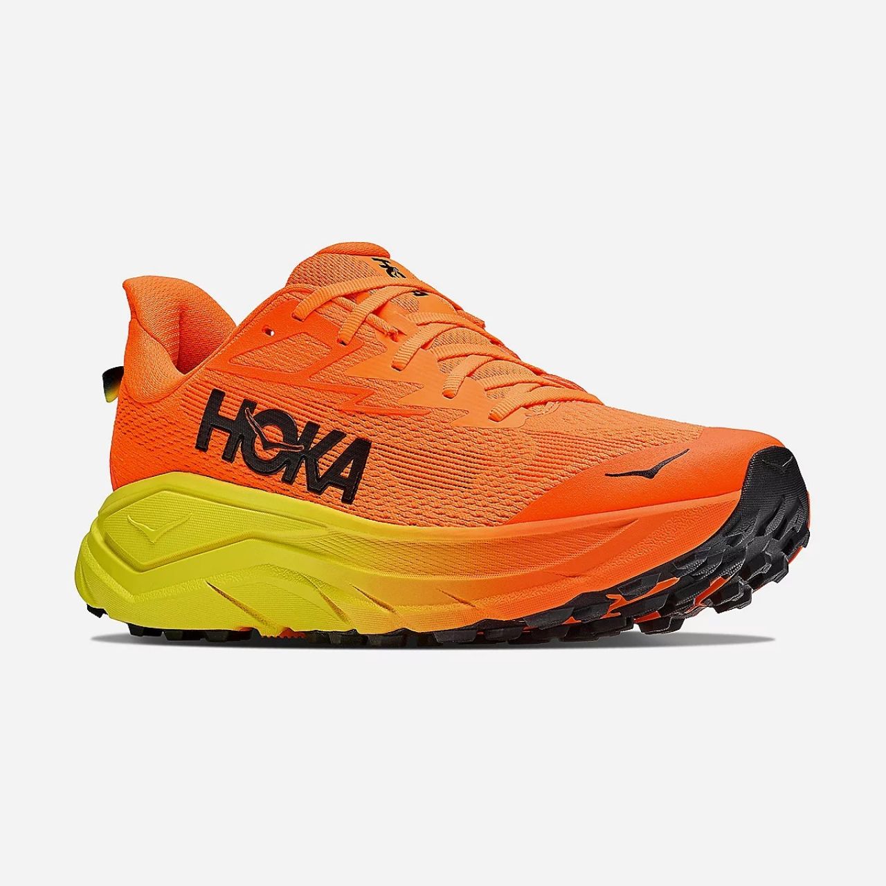 HOKA CHALLENGER ATR  8 NEON TANGERINE ET HOKA CITRUS  Chaussures de Trail