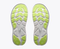 HOKA CLIFTON 11 TANGERINE GLOW ET WHITE Chaussures de running pas cher