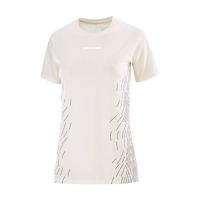 SALOMON SENSE AERO SS TEE GRAPHIC WHISPER WHITE Tee shirt running