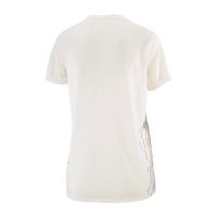 SALOMON SENSE AERO SS TEE GRAPHIC WHISPER WHITE Tee shirt running pas cher