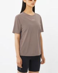 SALOMON SHKOUT CORE SS TEE W IRON  Tee shirt running pas cher