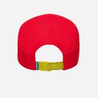 HOKA U TRAIL RUN HAT CERISE Casquette running pas cher