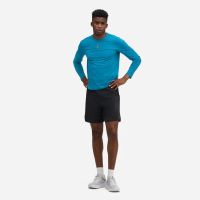 HOKA GLIDE SHORT 7'' 2 IN 1 BLACK Short Running pas cher