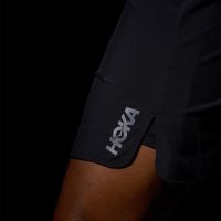 HOKA GLIDE SHORT 7'' 2 IN 1 BLACK Short Running pas cher