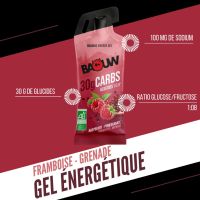 BAOUW ENERGY GEL FRAMBOISE GRENADE Gel energetique pas cher