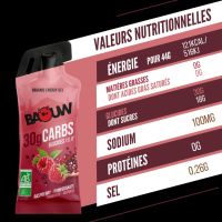 BAOUW ENERGY GEL FRAMBOISE GRENADE Gel energetique pas cher