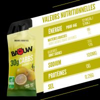 BAOUW ENERGY GEL CITRON YUZU Gel energetique pas cher