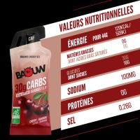 BAOUW ENERGY GEL CERISE ET GUARANA Gel energetique pas cher