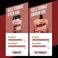 BAOUW ENERGY GEL CERISE ET GUARANA Gel energetique pas cher