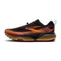 BROOKS CASCADIA 20 BLACK, TIGERLILY ET ORANGE Chaussures de trail pas cher