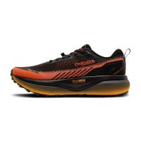 BROOKS CASCADIA 20 BLACK, TIGERLILY ET ORANGE Chaussures de trail pas cher