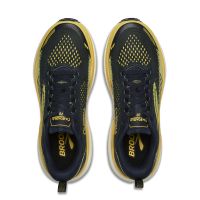 BROOKS CASCADIA 20 NAVY,CYBER YELLOW ET GREY chaussures de trail pas cher