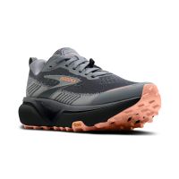 BROOKS CASCADIA 20 GREY ET PEACH chaussures de trail