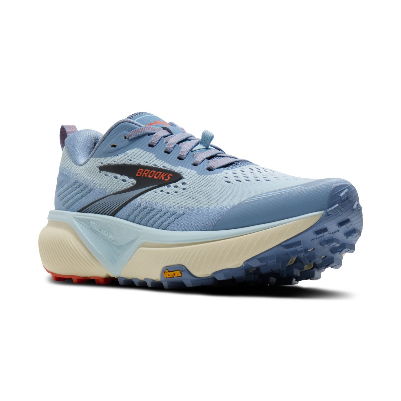 BROOKS CASCADIA 20 NANTUCKET, BLUE ET TIGERLILY chaussures de trail