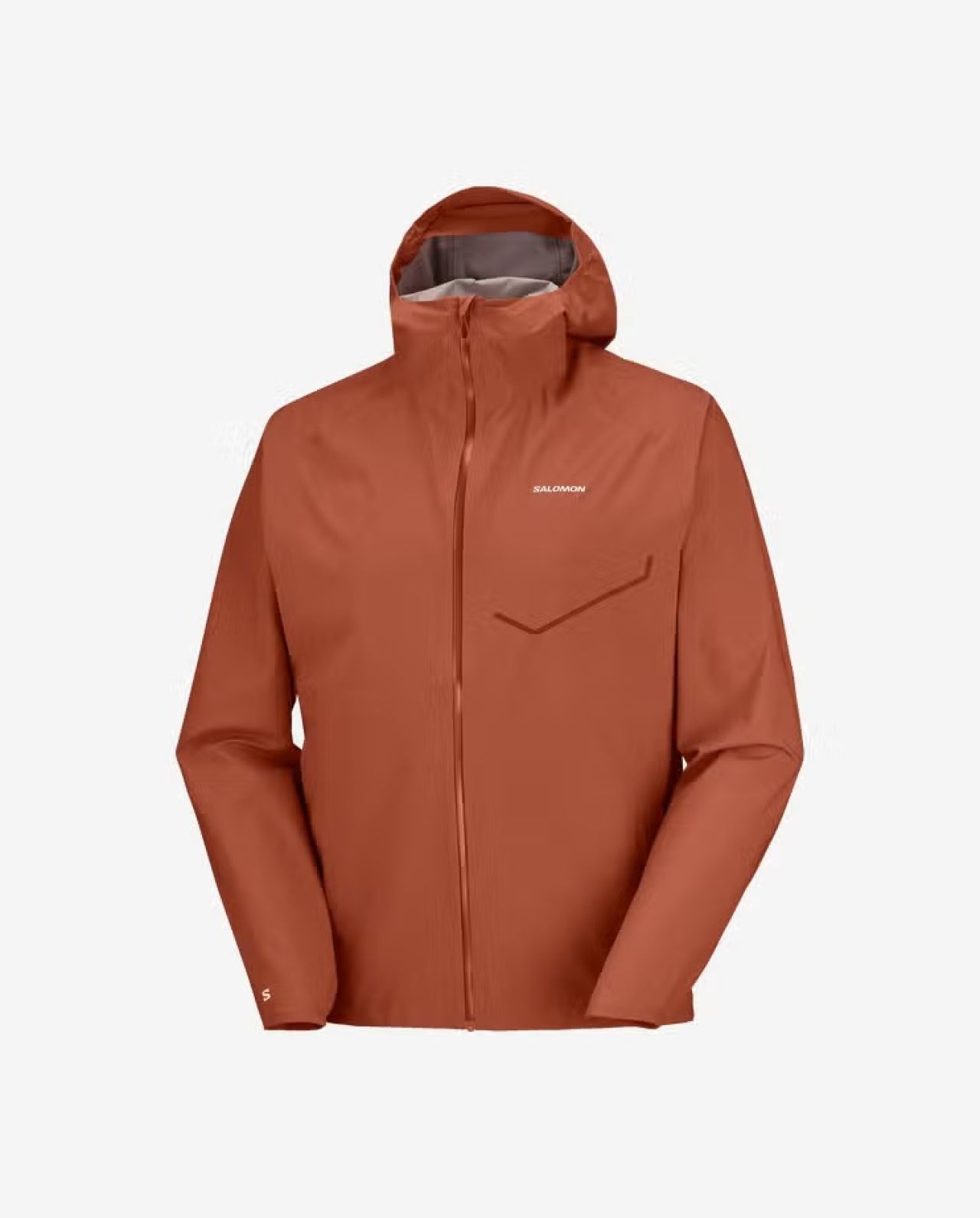 SALOMON VESTE BONATTI BURNT UMBER Veste running étanche