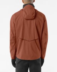 SALOMON VESTE BONATTI BURNT UMBER Veste running étanche pas cher