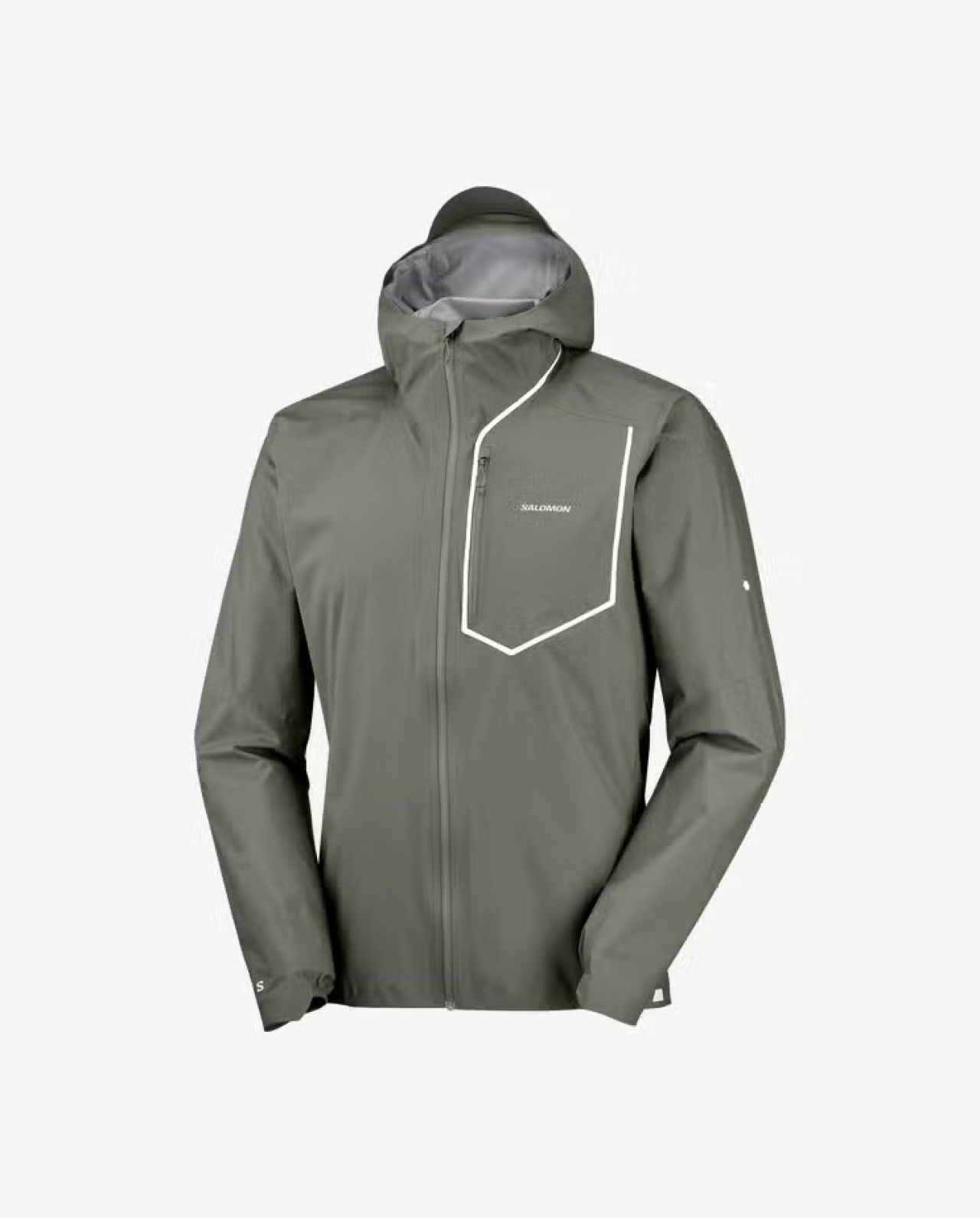 SALOMON VESTE BONATTI PRO CASTOR GREY  Veste running etanche
