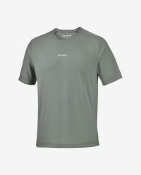 SALOMON SHKOUT CORE SS TEE M CASTOR GRAY Tee shirt running