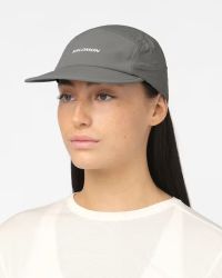 SALOMON SENSE AERO CAP CASTOR GRAY Casquette running pas cher