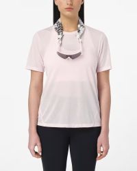 SALOMON SHKOUT CORE SS TEE W ICY PINK  Tee shirt running pas cher